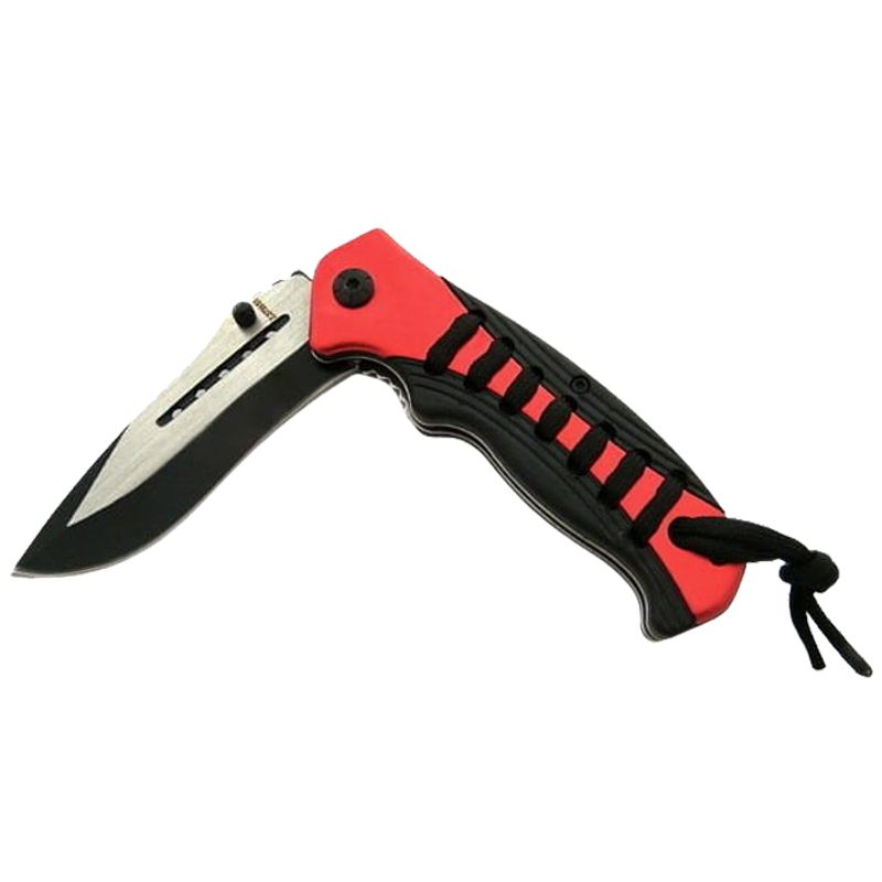Sport si Outdoor - Camping - Cutite, bricege si accesorii - Cutite si bricege - Briceag de vanatoare IdeallStore®, Tactical Future, 21.5 cm, rosu - Infinity.ro