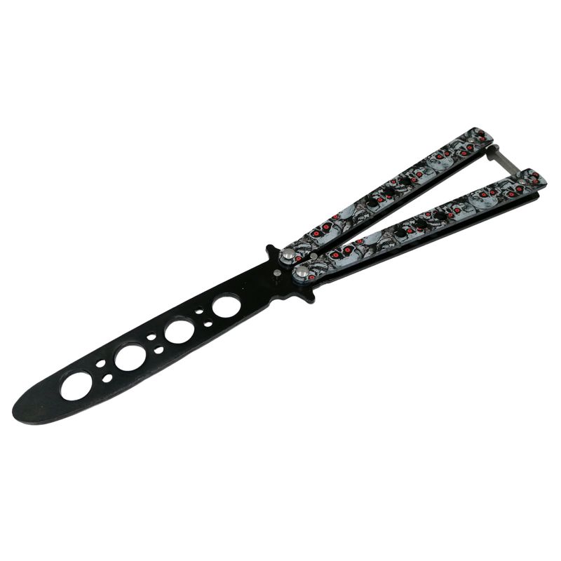 Sport si Outdoor/Camping/Cutite, bricege si accesorii/Cutite si bricege - Briceag de antrenament, Days of Dead, 22 cm, gri - Infinity.ro