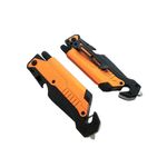 Sport si Outdoor - Camping - Cutite, bricege si accesorii - Cutite si bricege - Briceag de vanatoare IdeallStore®, Robo Blade, otel inoxidabil, 22 cm, portocaliu - Infinity.ro