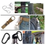 Sport si Outdoor - Accesorii si echipamente sportive - Sporturi extreme si supravietuire - Kituri supravietuire - Kit de supravietuire IdeallStore®, Savivour Master, 20 elemente multifunctionale, negru - Infinity.ro