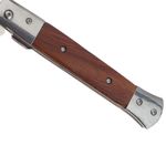 Sport si Outdoor - Camping - Cutite, bricege si accesorii - Cutite si bricege - Briceag italian IdeallStore®, Stilleto Mania, otel inoxidabil, 22.5 cm, argintiu - Infinity.ro