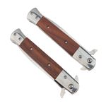 Sport si Outdoor - Camping - Cutite, bricege si accesorii - Cutite si bricege - Briceag italian IdeallStore®, Stilleto Mania, otel inoxidabil, 22.5 cm, argintiu - Infinity.ro