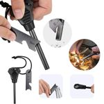 Sport si Outdoor - Accesorii si echipamente sportive - Sporturi extreme si supravietuire - Kituri supravietuire - Kit de supravietuire IdeallStore®, Savivour Master, 20 elemente multifunctionale, negru - Infinity.ro