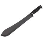 Sport si Outdoor - Camping - Cutite, bricege si accesorii - Cutite si bricege - Maceta de vanatoare IdeallStore®, Black Bite, 49 cm, otel inoxidabil, negru, teaca inclusa - Infinity.ro