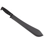 Sport si Outdoor - Camping - Cutite, bricege si accesorii - Cutite si bricege - Maceta de vanatoare IdeallStore®, Black Bite, 49 cm, otel inoxidabil, negru, teaca inclusa - Infinity.ro