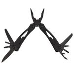 Sport si Outdoor - Camping - Cutite, bricege si accesorii - Unelte multifunctionale - Cleste multifunctional IdeallStore®, Outdoor Specialist, otel inoxidabil, 20 functii, 22 cm, negru, husa inclusa - Infinity.ro