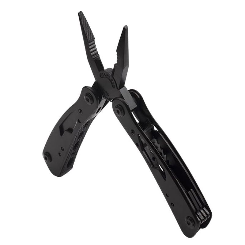 Sport si Outdoor - Camping - Cutite, bricege si accesorii - Unelte multifunctionale - Cleste multifunctional IdeallStore®, Outdoor Specialist, otel inoxidabil, 20 functii, 22 cm, negru, husa inclusa - Infinity.ro