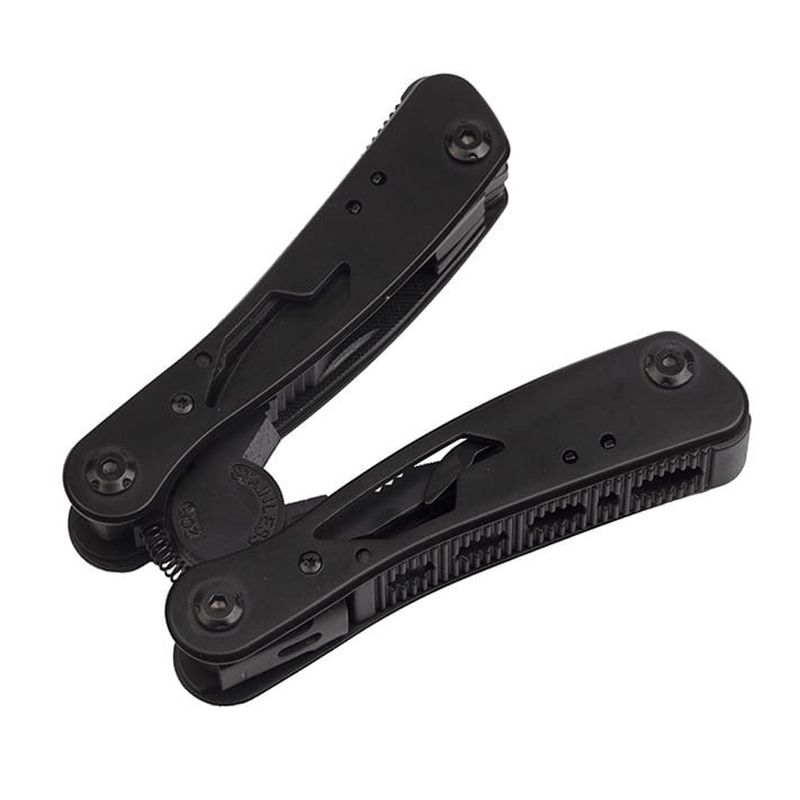 Sport si Outdoor - Camping - Cutite, bricege si accesorii - Unelte multifunctionale - Cleste multifunctional IdeallStore®, Outdoor Specialist, otel inoxidabil, 20 functii, 22 cm, negru, husa inclusa - Infinity.ro