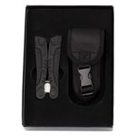 Sport si Outdoor - Camping - Cutite, bricege si accesorii - Unelte multifunctionale - Cleste multifunctional IdeallStore®, Survival Gear, otel inoxidabil, 18 functii, 24 cm, negru, husa inclusa - Infinity.ro
