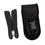 Sport si Outdoor - Camping - Cutite, bricege si accesorii - Unelte multifunctionale - Cleste multifunctional IdeallStore®, Survival Gear, otel inoxidabil, 18 functii, 24 cm, negru, husa inclusa - Infinity.ro
