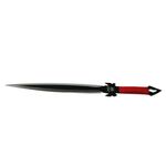 Sport si Outdoor - Camping - Cutite, bricege si accesorii - Cutite si bricege - Set vanatoare IdeallStore®, sabie si set trei cutite aruncat, otel inoxidabil, negru - Infinity.ro