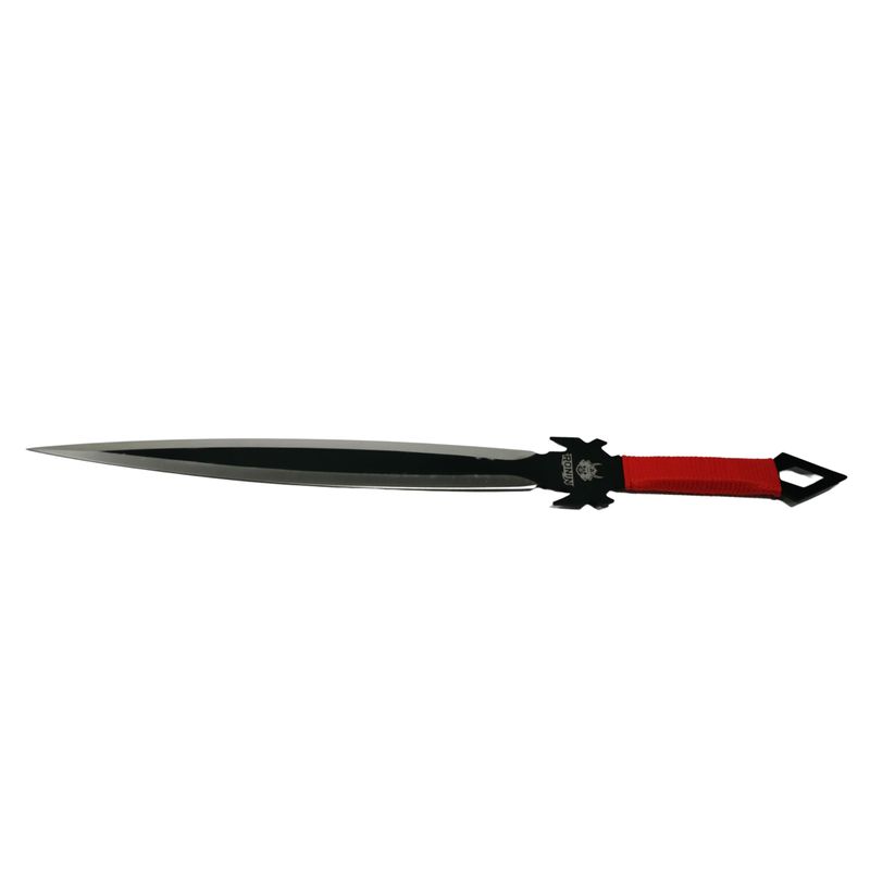 Sport si Outdoor - Camping - Cutite, bricege si accesorii - Cutite si bricege - Set vanatoare IdeallStore®, sabie si set trei cutite aruncat, otel inoxidabil, negru - Infinity.ro