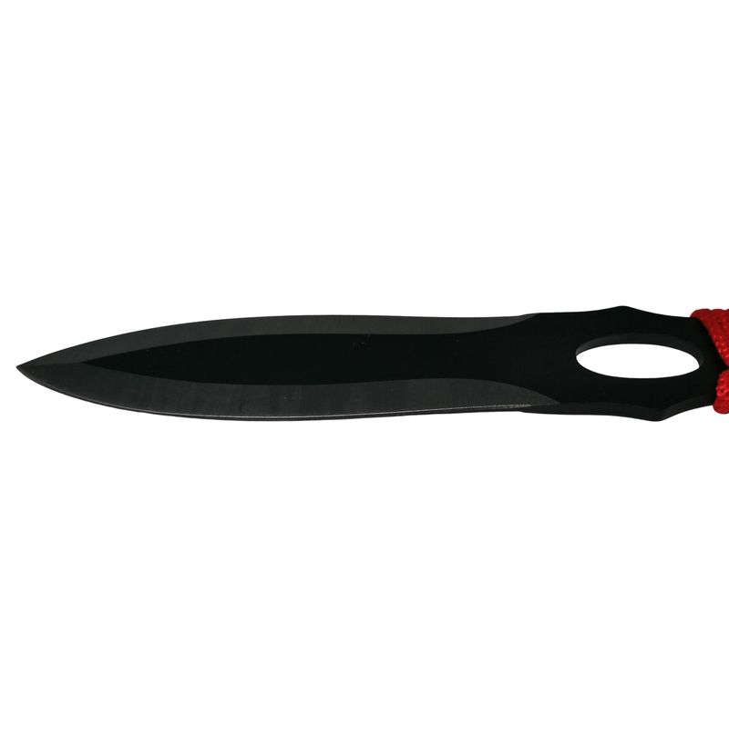 Sport si Outdoor - Camping - Cutite, bricege si accesorii - Cutite si bricege - Set vanatoare IdeallStore®, sabie si set trei cutite aruncat, otel inoxidabil, negru - Infinity.ro