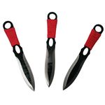 Sport si Outdoor - Camping - Cutite, bricege si accesorii - Cutite si bricege - Set vanatoare IdeallStore®, sabie si set trei cutite aruncat, otel inoxidabil, negru - Infinity.ro