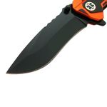 Sport si Outdoor - Camping - Cutite, bricege si accesorii - Cutite si bricege - Briceag de vanatoare IdeallStore®, Medical Rescue, 20 cm, otel inoxidabil, negru, husa inclusa - Infinity.ro