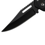Sport si Outdoor - Camping - Cutite, bricege si accesorii - Cutite si bricege - Briceag de vanatoare IdeallStore®, Sunshine Blade, otel inoxidabil, 16 cm, negru - Infinity.ro