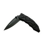 Sport si Outdoor - Camping - Cutite, bricege si accesorii - Cutite si bricege - Briceag de vanatoare IdeallStore®, Jurassic Blade, otel inoxidabil, 20 cm, negru, husa inclusa - Infinity.ro
