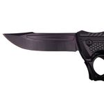 Sport si Outdoor - Camping - Cutite, bricege si accesorii - Cutite si bricege - Briceag de vanatoare IdeallStore®, Battlestar Blade, otel inoxidabil, 21.5 cm, negru - Infinity.ro