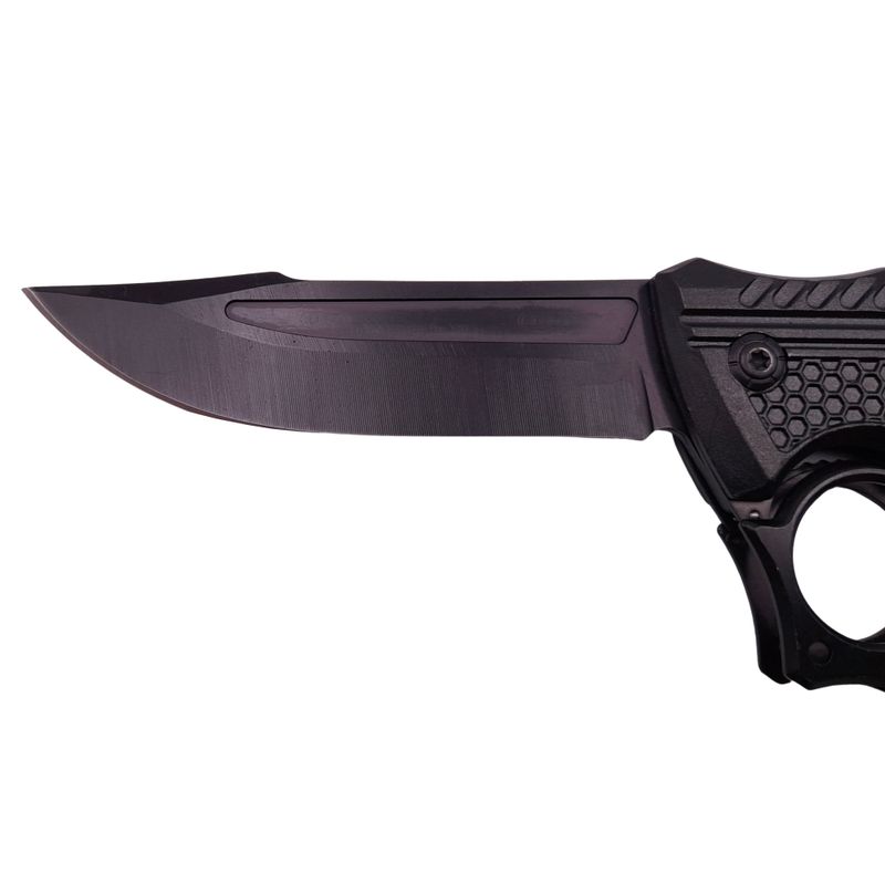Sport si Outdoor - Camping - Cutite, bricege si accesorii - Cutite si bricege - Briceag de vanatoare IdeallStore®, Battlestar Blade, otel inoxidabil, 21.5 cm, negru - Infinity.ro