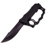 Sport si Outdoor - Camping - Cutite, bricege si accesorii - Cutite si bricege - Briceag de vanatoare IdeallStore®, Battlestar Blade, otel inoxidabil, 21.5 cm, negru - Infinity.ro