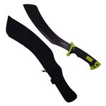 Sport si Outdoor - Camping - Cutite, bricege si accesorii - Cutite si bricege - Maceta de vanatoare IdeallStore®, Hunter's Pride, 49 cm, otel inoxidabil, neagra, teaca inclusa - Infinity.ro