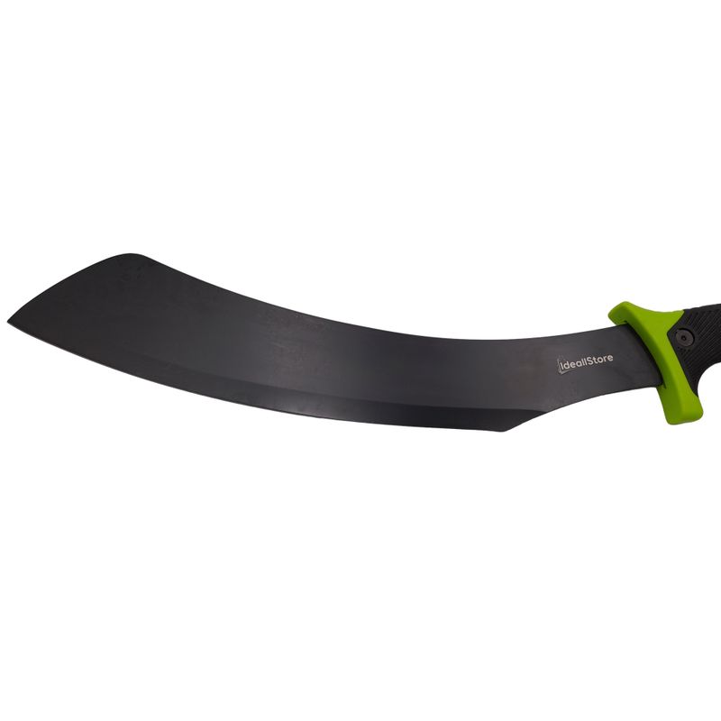 Sport si Outdoor - Camping - Cutite, bricege si accesorii - Cutite si bricege - Maceta de vanatoare IdeallStore®, Hunter's Pride, 49 cm, otel inoxidabil, neagra, teaca inclusa - Infinity.ro