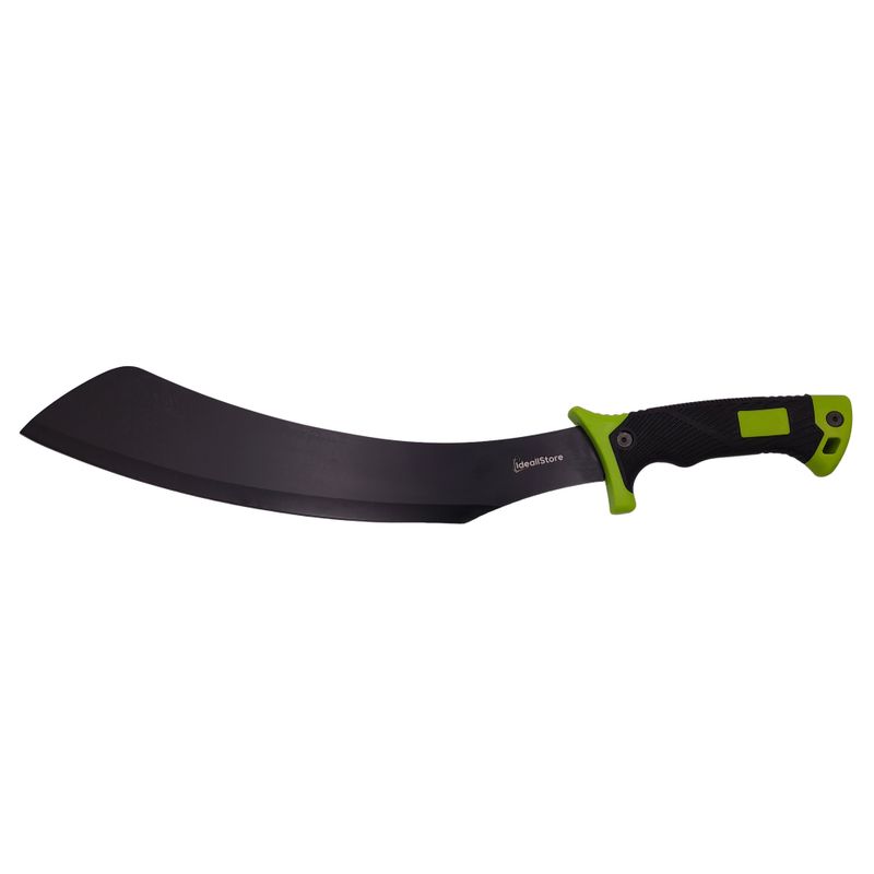 Sport si Outdoor - Camping - Cutite, bricege si accesorii - Cutite si bricege - Maceta de vanatoare IdeallStore®, Hunter's Pride, 49 cm, otel inoxidabil, neagra, teaca inclusa - Infinity.ro