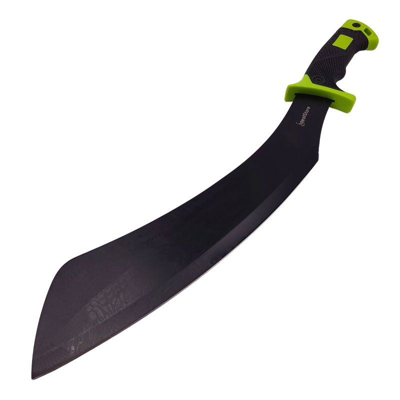 Sport si Outdoor - Camping - Cutite, bricege si accesorii - Cutite si bricege - Maceta de vanatoare IdeallStore®, Hunter's Pride, 49 cm, otel inoxidabil, neagra, teaca inclusa - Infinity.ro
