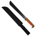 Sport si Outdoor - Camping - Cutite, bricege si accesorii - Cutite si bricege - Maceta de vanatoare IdeallStore®, Latin Pride, 53 cm, otel inoxidabil, neagra, teaca inclusa - Infinity.ro