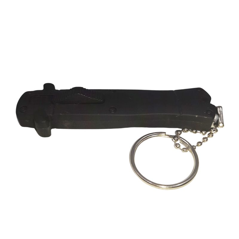 Sport si Outdoor - Camping - Cutite, bricege si accesorii - Cutite si bricege - Briceag automat de vanatoare IdeallStore®, Standard Blade, metalic, 13 cm, negru - Infinity.ro