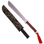Sport si Outdoor - Camping - Cutite, bricege si accesorii - Cutite si bricege - Sabie de vanatoare Ideallstore®, Lords Blade, maner lemn, 69 cm, teaca inclusa - Infinity.ro