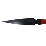 Sport si Outdoor - Camping - Cutite, bricege si accesorii - Cutite si bricege - Set de vanatoare IdeallStore®, Sabie Ninja Path si set trei cutite de aruncat, otel inoxidabil, negru - Infinity.ro