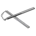 Sport si Outdoor - Camping - Cutite, bricege si accesorii - Cutite si bricege - Set maceta de vanatoare IdeallStore®, Knife of Mind, otel inoxidabil, argintie, 46 cm si nunceag metalic - Infinity.ro