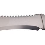 Sport si Outdoor - Camping - Cutite, bricege si accesorii - Cutite si bricege - Set maceta de vanatoare IdeallStore®, Knife of Mind, otel inoxidabil, argintie, 46 cm si nunceag lemn - Infinity.ro