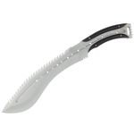 Sport si Outdoor - Camping - Cutite, bricege si accesorii - Cutite si bricege - Maceta de vanatoare IdeallStore®, Spiky Friend, 39 cm, otel inoxidabil, argintiu, teaca inclusa - Infinity.ro