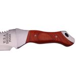 Sport si Outdoor - Camping - Cutite, bricege si accesorii - Cutite si bricege - Maceta de vanatoare IdeallStore®, USA Croc, otel inoxidabil, argintie, 47 cm - Infinity.ro