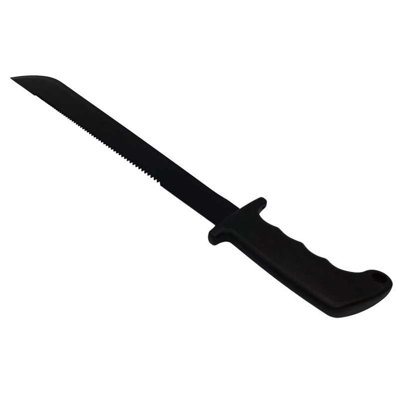 Sport si Outdoor - Camping - Cutite, bricege si accesorii - Cutite si bricege - Sabie de vanatoare IdeallStore®, Swish Style, 60 cm, otel inoxidabil, neagra, teaca inclusa - Infinity.ro