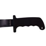 Sport si Outdoor - Camping - Cutite, bricege si accesorii - Cutite si bricege - Sabie de vanatoare IdeallStore®, Swish Style, 60 cm, otel inoxidabil, neagra, teaca inclusa - Infinity.ro