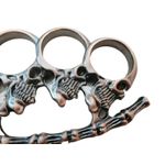 Sport si Outdoor/Sporturi de contact/Produse autoaparare - Rozeta, tip Box-Pumnal, model Craniu, bronz - Infinity.ro