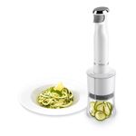 Electronice si Electrocasnice - Electrocasnice bucatarie - Mixere, tocatoare & roboti de bucatarie - Blendere si mini tocatoare - Blender Tocator Spiralizer Trisa 6705.7012, alb - Infinity.ro