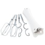 Electronice si Electrocasnice - Electrocasnice bucatarie - Mixere, tocatoare & roboti de bucatarie - Mixere - Mixer de mana cu tocator Zass ZHM 05 B, alb - Infinity.ro