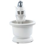 Electronice si Electrocasnice - Electrocasnice bucatarie - Mixere, tocatoare & roboti de bucatarie - Mixere - Mixer cu bol Zass ZHM 05 BB, alb - Infinity.ro