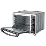 Electronice si Electrocasnice - Aragazuri, cuptoare si hote - Cuptoare - Cuptoare electrice - Cuptor electric cu rotisor Zass ZEO 42 CR, negru-argintiu - Infinity.ro