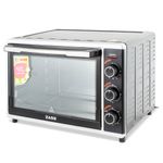 Electronice si Electrocasnice - Aragazuri, cuptoare si hote - Cuptoare - Cuptoare electrice - Cuptor electric cu rotisor Zass ZEO 42 CR, negru-argintiu - Infinity.ro