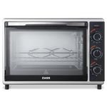 Electronice si Electrocasnice - Aragazuri, cuptoare si hote - Cuptoare - Cuptoare electrice - Cuptor electric cu rotisor Zass ZEO 42 CR, negru-argintiu - Infinity.ro