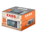 Electronice si Electrocasnice - Aragazuri, cuptoare si hote - Cuptoare - Cuptoare electrice - Cuptor electric cu rotisor Zass ZEO 42 CR, negru-argintiu - Infinity.ro