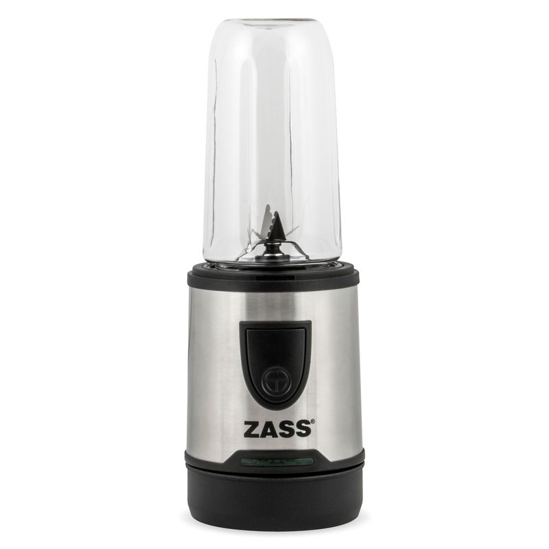 Electronice si Electrocasnice - Electrocasnice bucatarie - Mixere, tocatoare & roboti de bucatarie - Blendere si mini tocatoare - Tocator (Chopper) multifunctional (4 in 1) Zass ZMCH 02, negru-argintiu - Infinity.ro