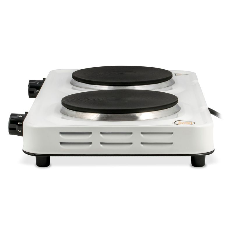 Electronice si Electrocasnice - Aragazuri, cuptoare si hote - Plite incorporabile - Plite electrice - Plita electrica dubla Zass ZHP 05 A, alb - Infinity.ro