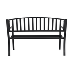 Casa si Gradina - Gradina si terasa - Mobilier exterior - Bancute de gradina - Banca de gradina, neagra, HEBRA - Infinity.ro