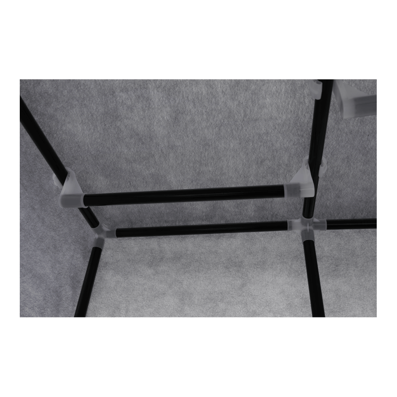Casa si Gradina - Mobilier - Organizare si depozitare - Organizatoare pentru sertare si dulapuri - Organizator de garderoba material textil/metal, gri, DUMBO - Infinity.ro